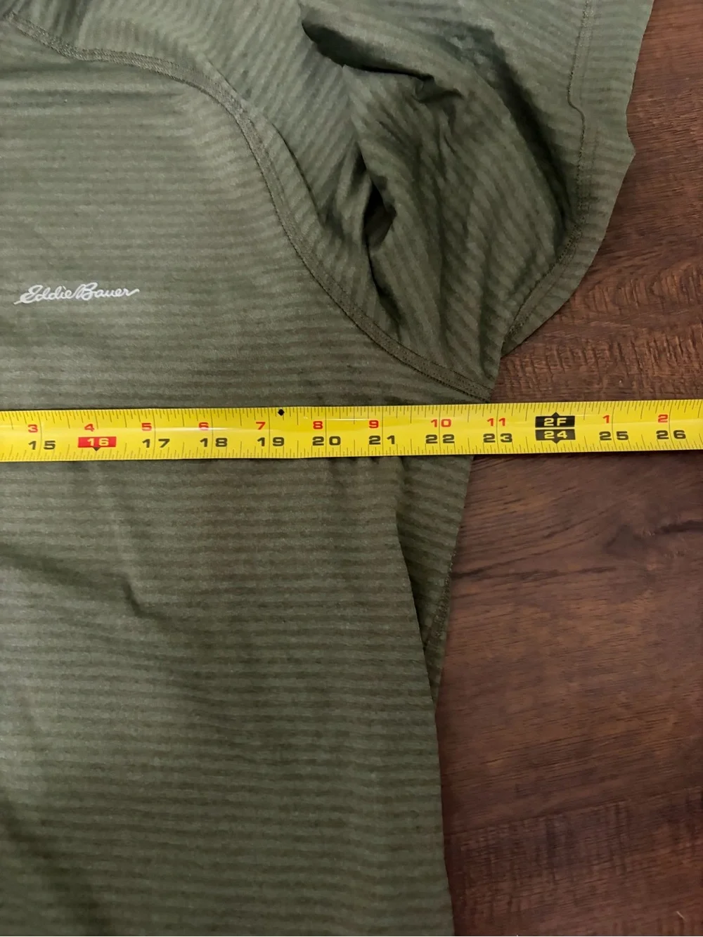 Eddie Bauer Men's L First Ascent High Route Grid Fleece Quarter-Zip Pullover